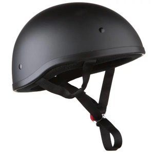 Skid Lid U-70 Original Solid Helmet Flat Black, Large